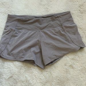 Grey Lululemon shorts worn once!